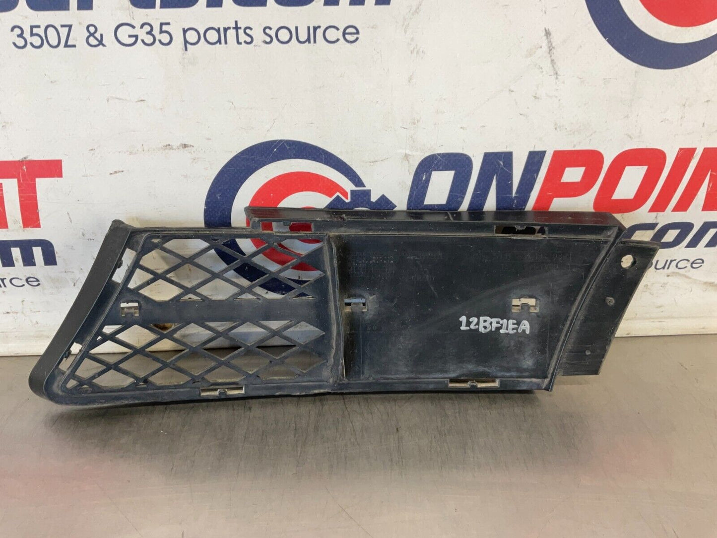 2006 BMW 330i E90 Driver Left Front Bumper Lower Grille Insert OEM 12BF1EA - On Point Parts Inc