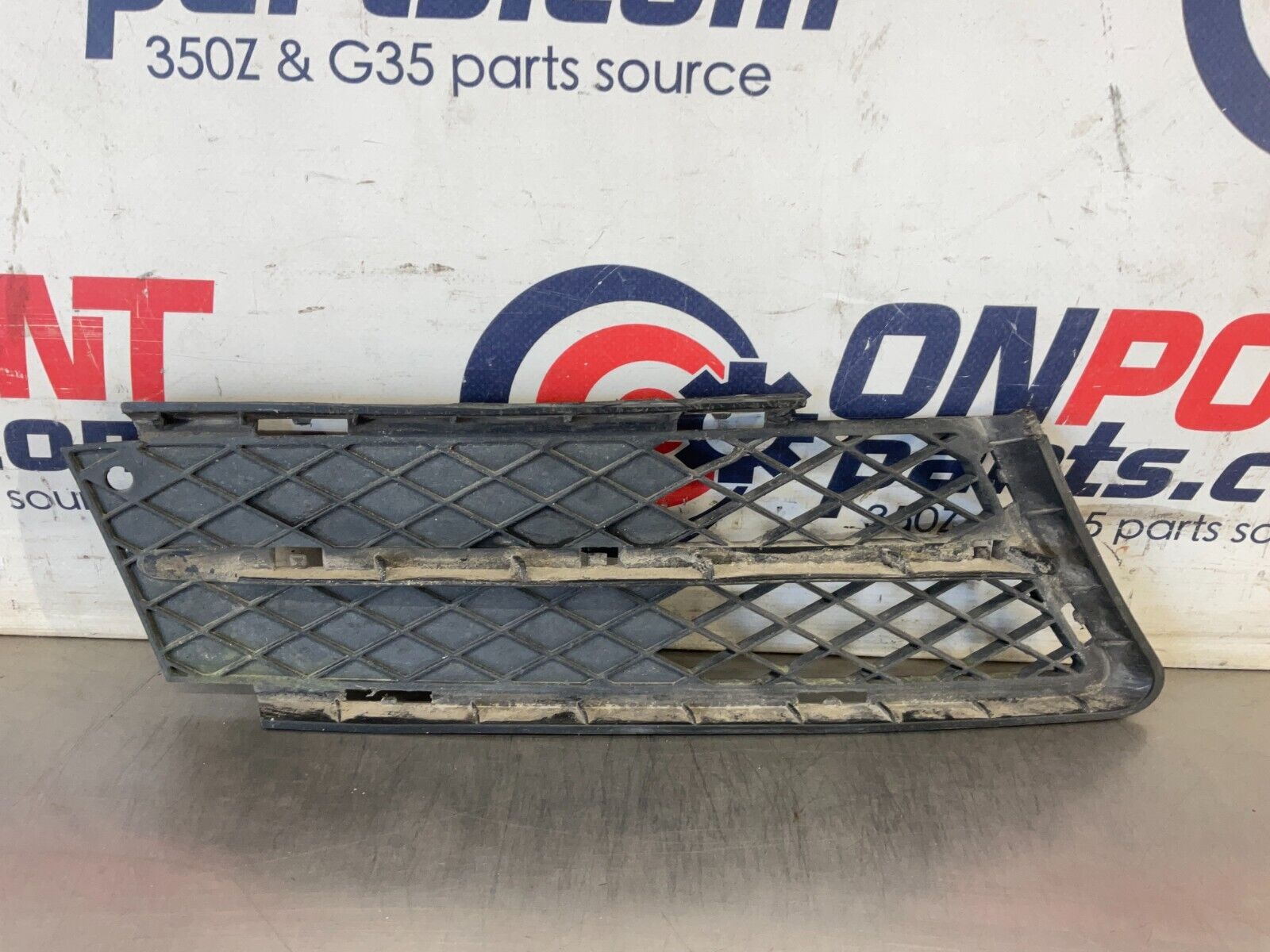 2006 BMW 330i E90 Driver Left Front Bumper Lower Grille Insert OEM 12BF1EA - On Point Parts Inc