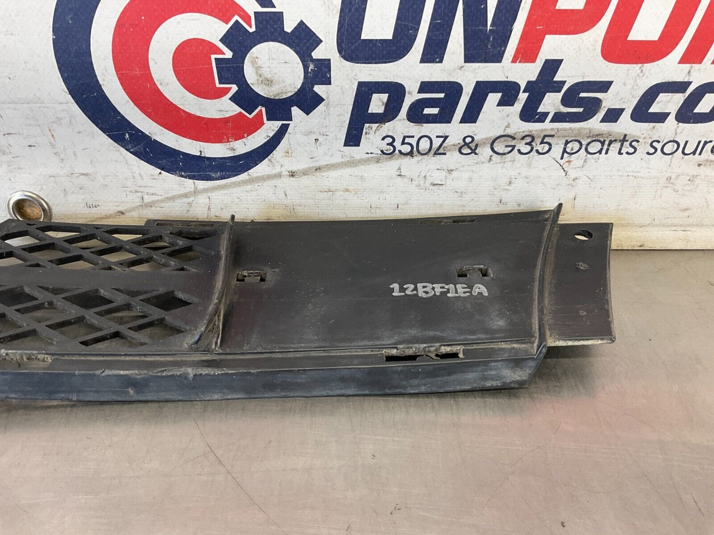 2006 BMW 330i E90 Driver Left Front Bumper Lower Grille Insert OEM 12BF1EA - On Point Parts Inc