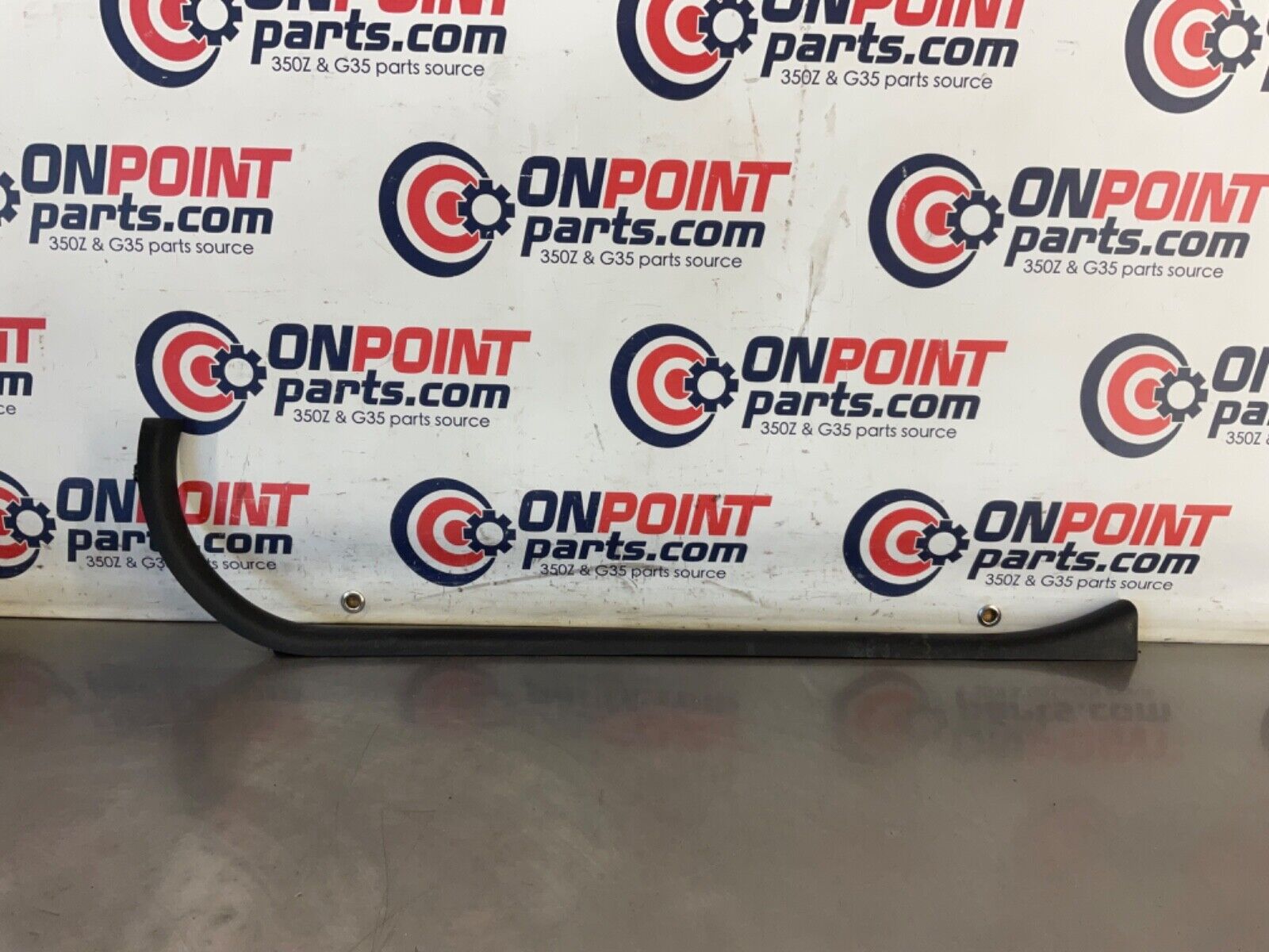 2007 Nissan Z33 350Z Passenger Right Door Threshold Sill Trim  OEM 21BGKE7 - On Point Parts Inc