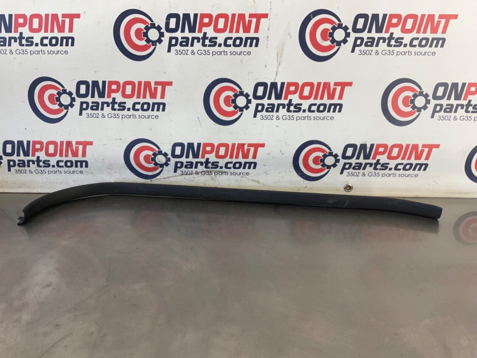 2007 Nissan Z33 350Z Passenger Right Door Threshold Sill Trim  OEM 21BGKE7 - On Point Parts Inc