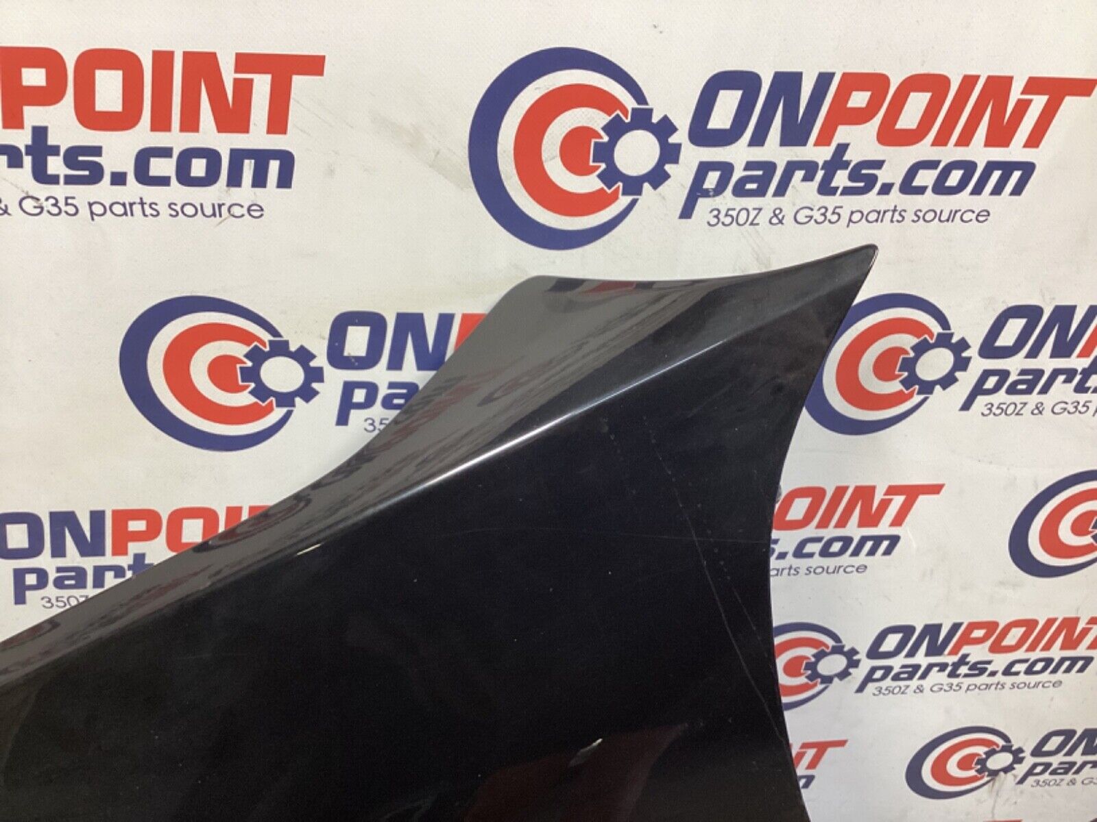 2007 Nissan Z33 350Z Driver Left Front Fender with Emblem OEM 21BGKE5 - On Point Parts Inc
