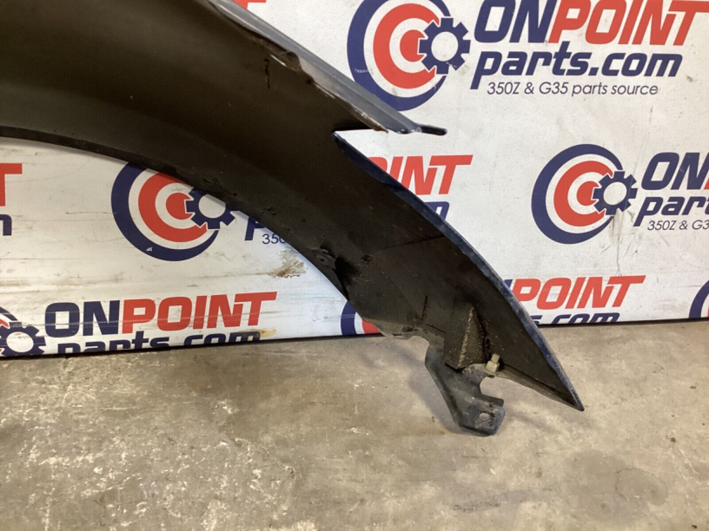 2007 Nissan Z33 350Z Driver Left Front Fender with Emblem OEM 21BGKE5 - On Point Parts Inc