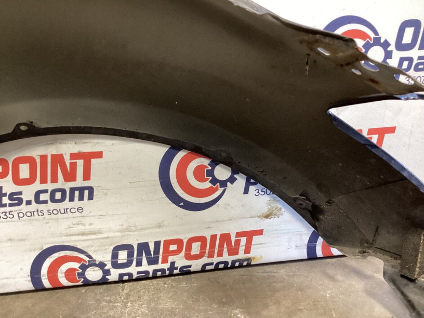 2007 Nissan Z33 350Z Driver Left Front Fender with Emblem OEM 21BGKE5 - On Point Parts Inc