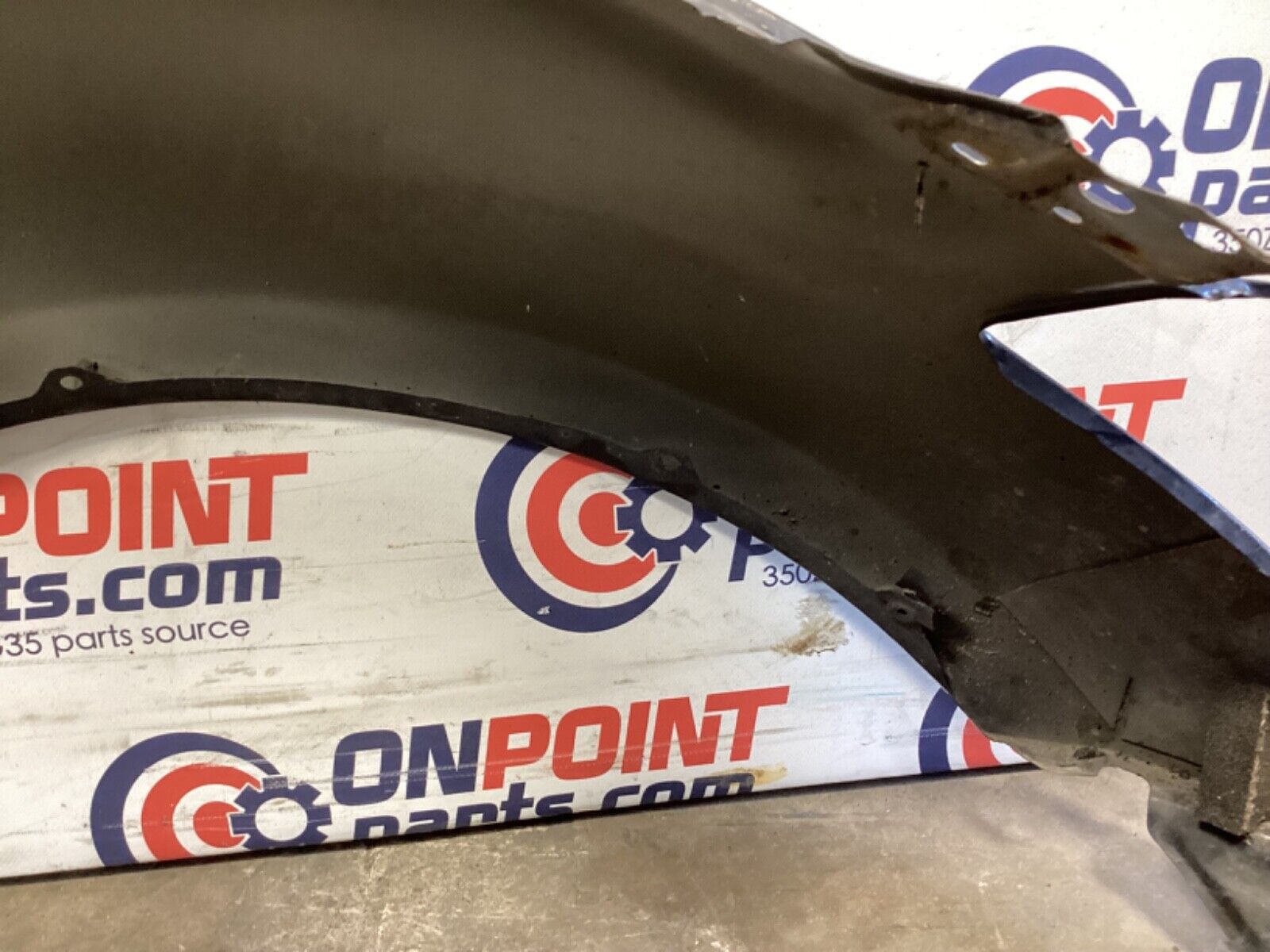 2007 Nissan Z33 350Z Driver Left Front Fender with Emblem OEM 21BGKE5 - On Point Parts Inc