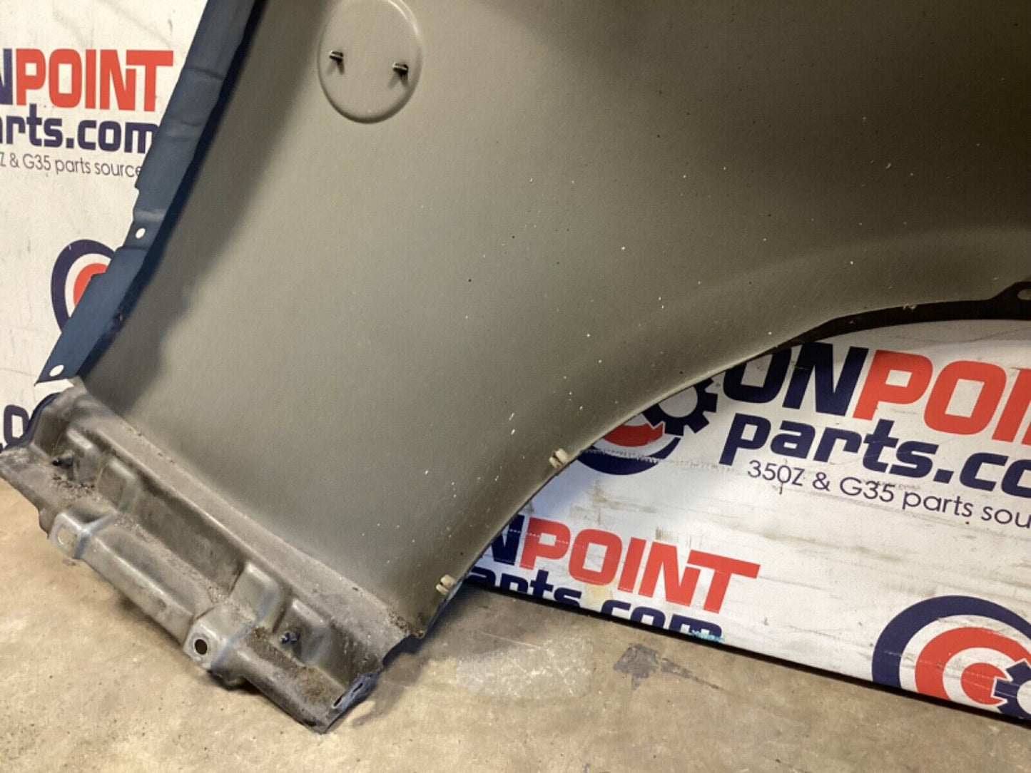 2007 Nissan Z33 350Z Driver Left Front Fender with Emblem OEM 21BGKE5 - On Point Parts Inc