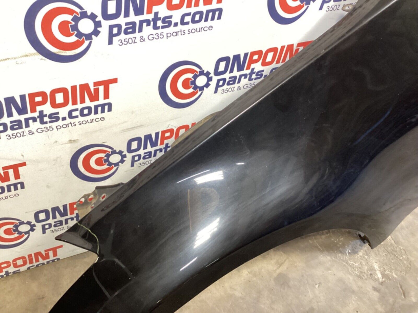 2007 Nissan Z33 350Z Driver Left Front Fender with Emblem OEM 21BGKE5 - On Point Parts Inc