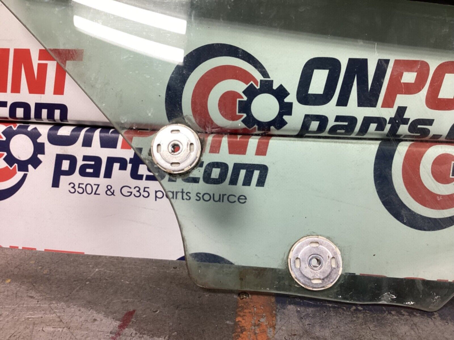 2007 Nissan Z33 350Z Driver Left Door Window Glass OEM 21BGKE1 - On Point Parts Inc