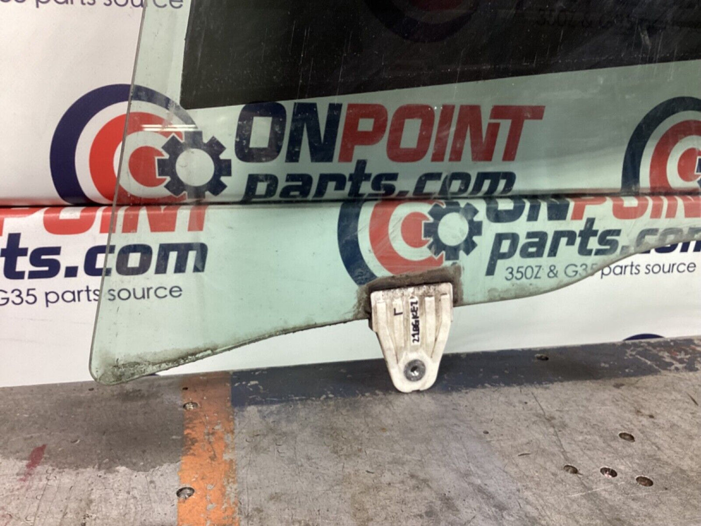 2007 Nissan Z33 350Z Driver Left Door Window Glass OEM 21BGKE1 - On Point Parts Inc