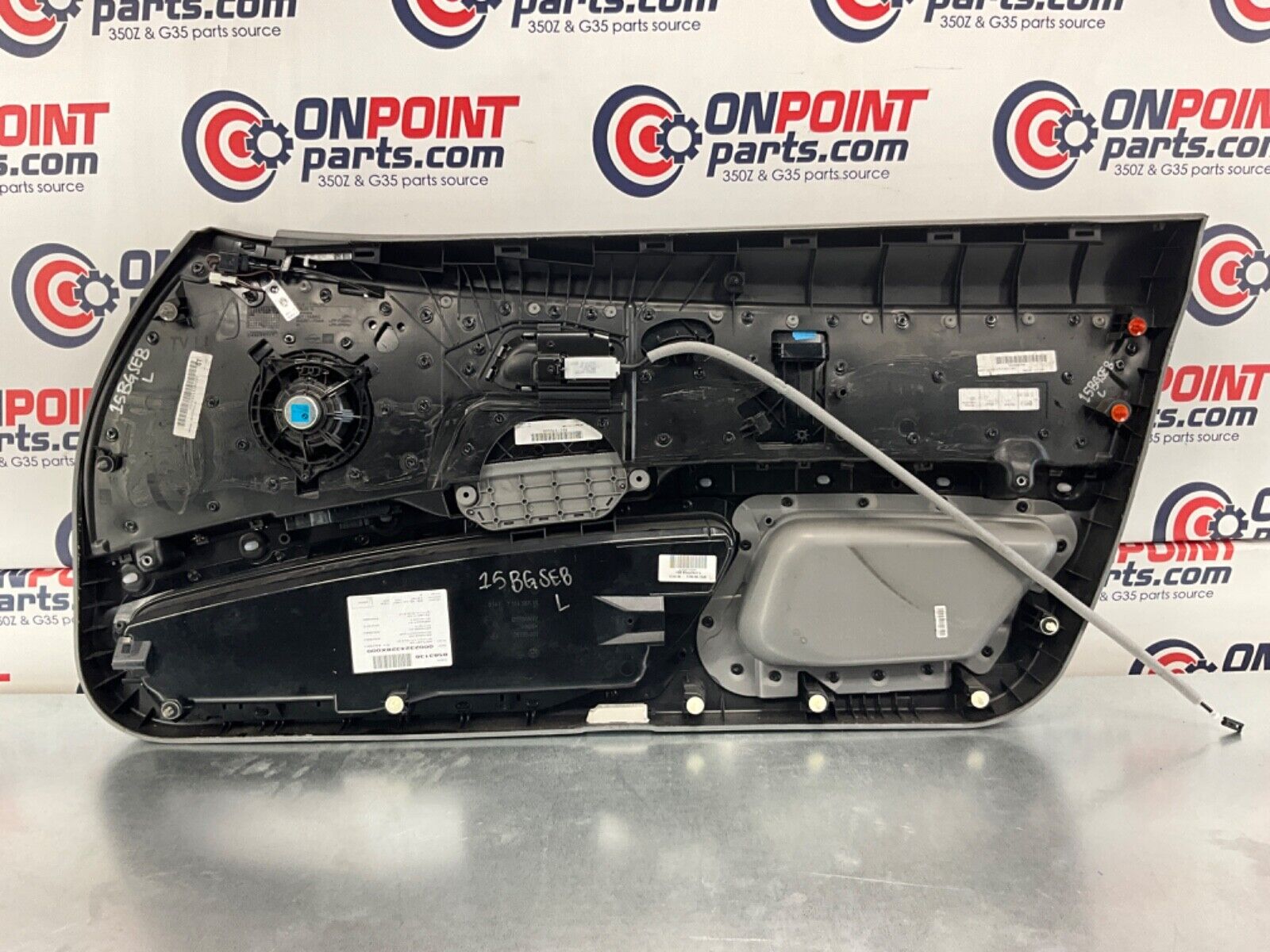 2009 BMW E92 335i Driver Left Front Interior Door Panel Trim OEM 15BGSE8 - On Point Parts Inc
