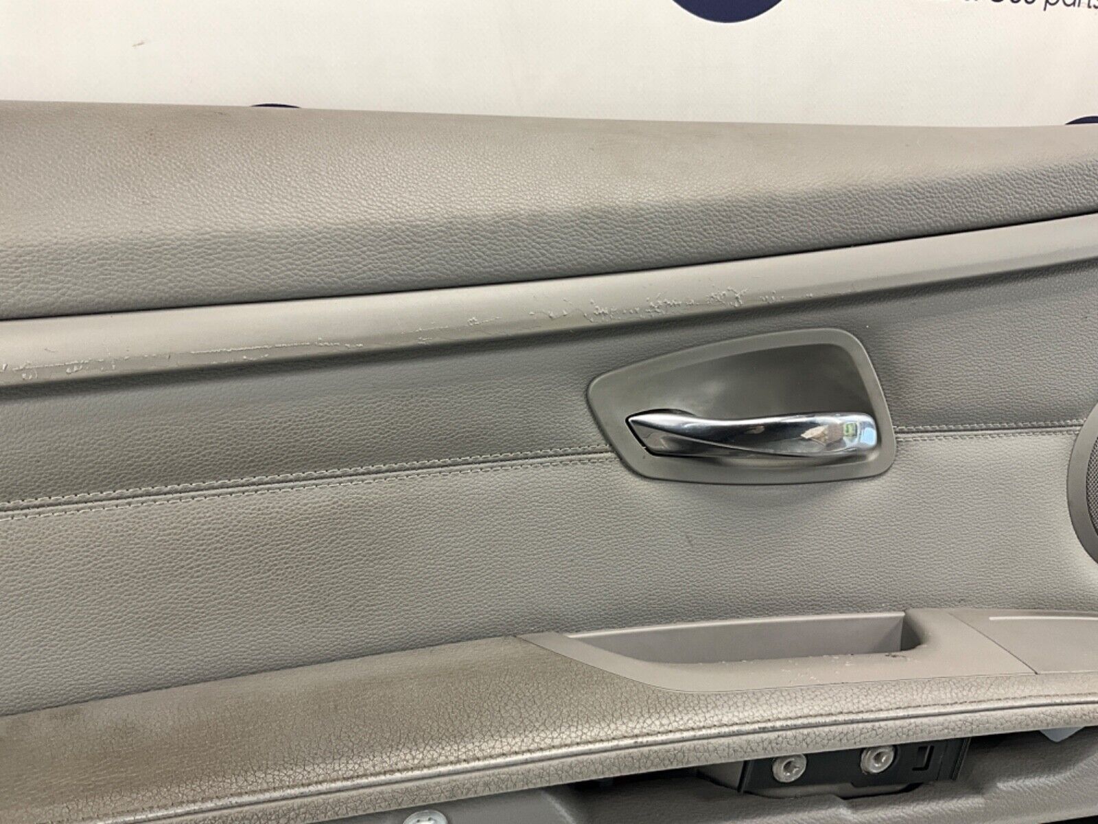 2009 BMW E92 335i Driver Left Front Interior Door Panel Trim OEM 15BGSE8 - On Point Parts Inc