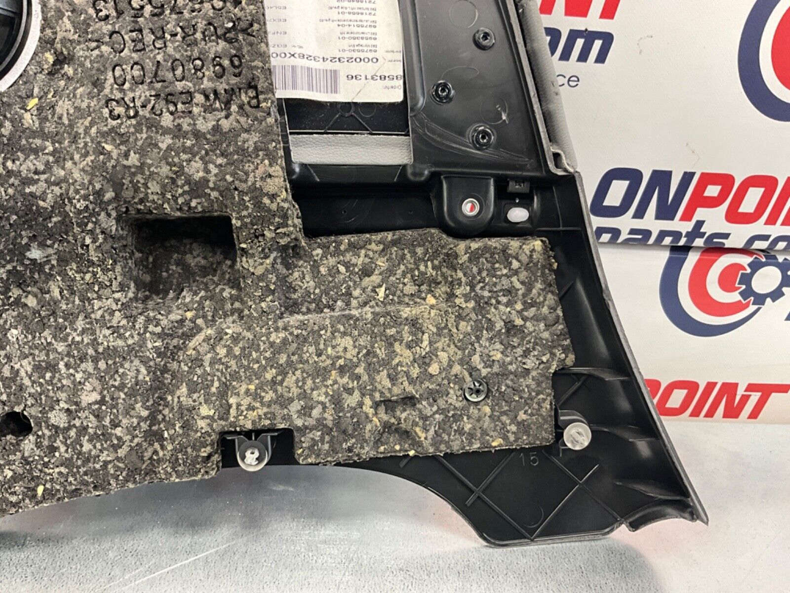 2009 BMW E92 335i Passenger Right Rear Interior Quarter Panel Trim OEM 15BGSE8 - On Point Parts Inc
