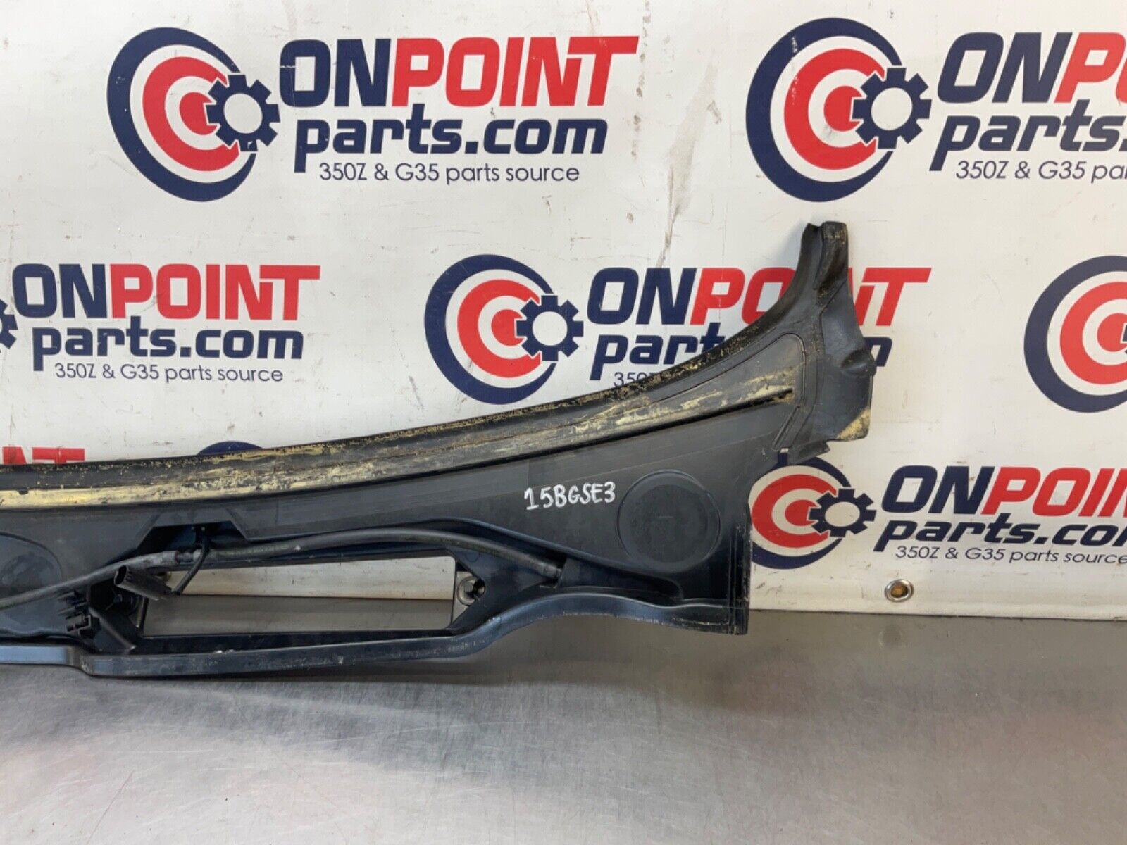 2009 BMW E92 335i Windshield Wiper Cowl OEM 15BGSE3 - On Point Parts Inc