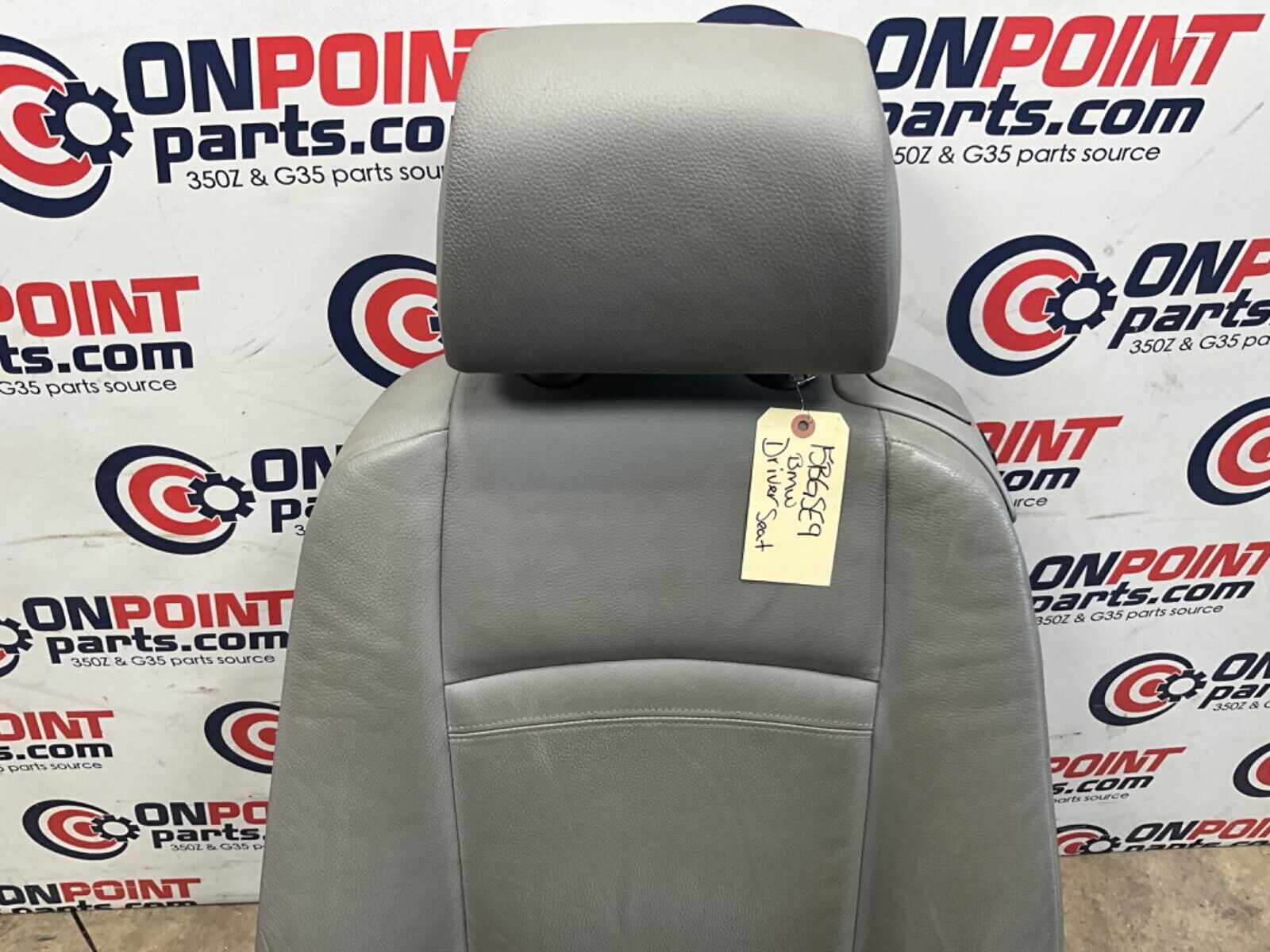 2009 BMW E92 335i Driver Left Front Power Leather  Heated Seat OEM 15BGSE9 - On Point Parts Inc
