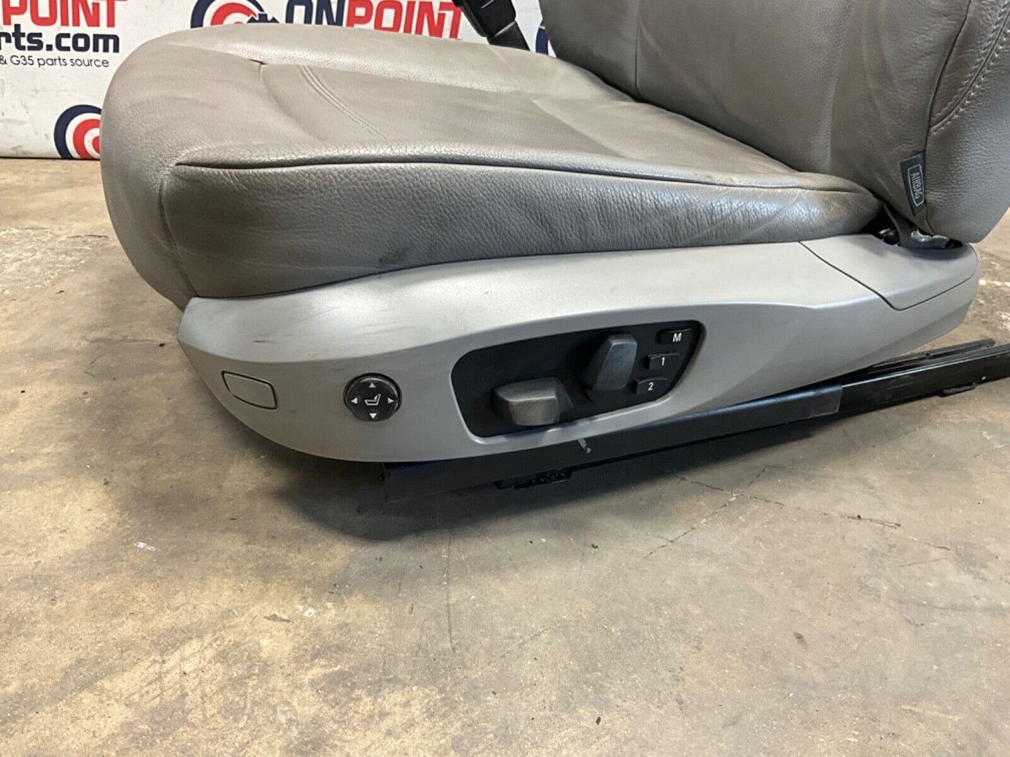 2009 BMW E92 335i Driver Left Front Power Leather  Heated Seat OEM 15BGSE9 - On Point Parts Inc