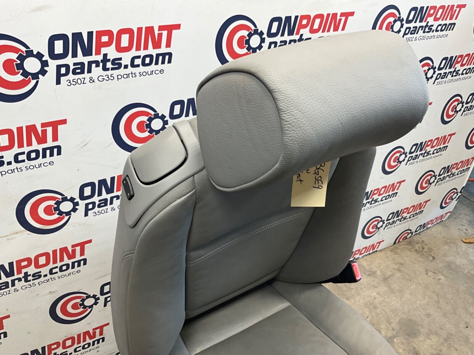 2009 BMW E92 335i Passenger Right Front Power Leather Heated Seat OEM 15BGSE9 - On Point Parts Inc