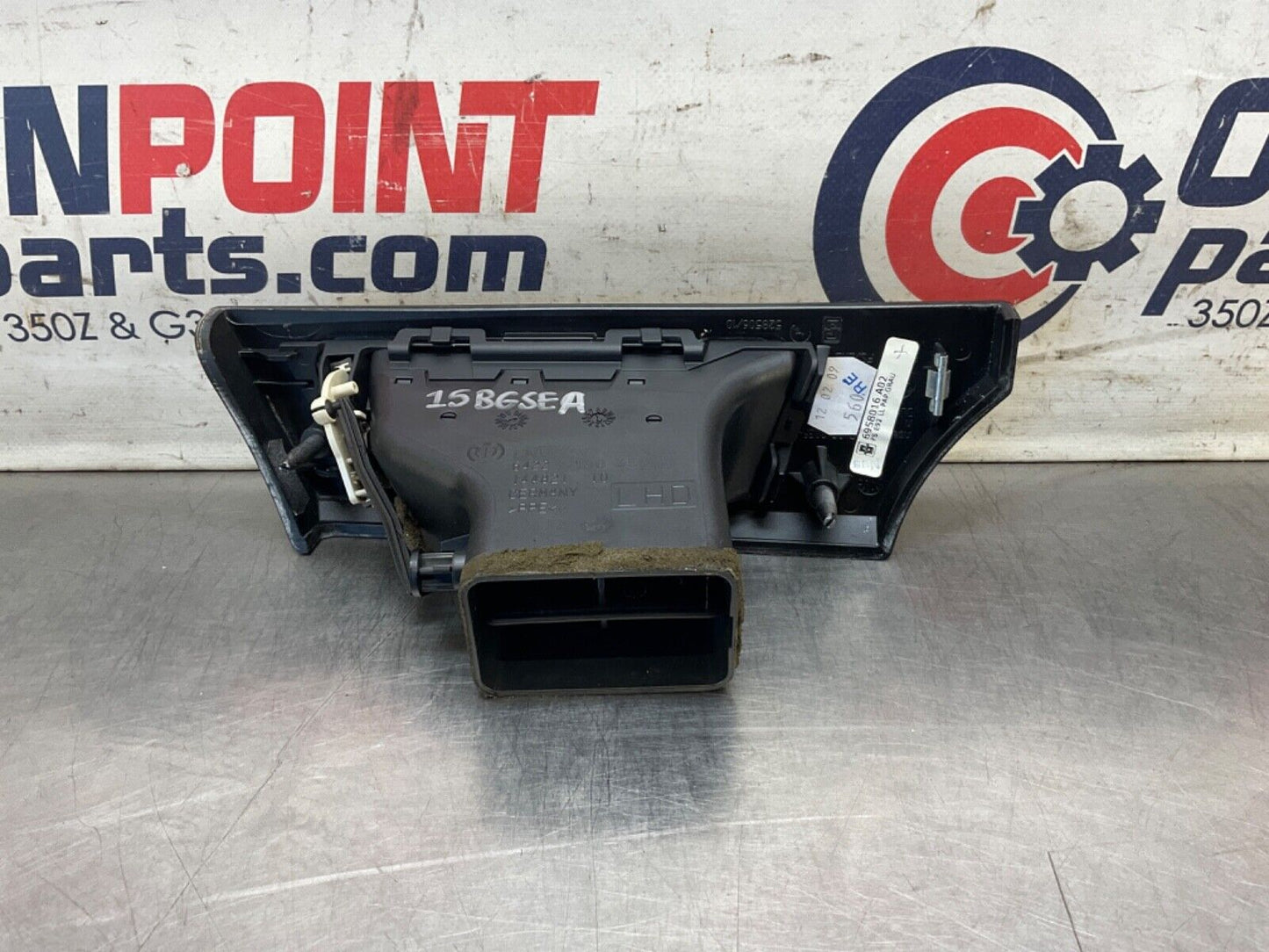 2009 BMW E92 335i Driver Left Gray Poplar Wood Grain Dash Vent OEM 15BGSEA - On Point Parts Inc