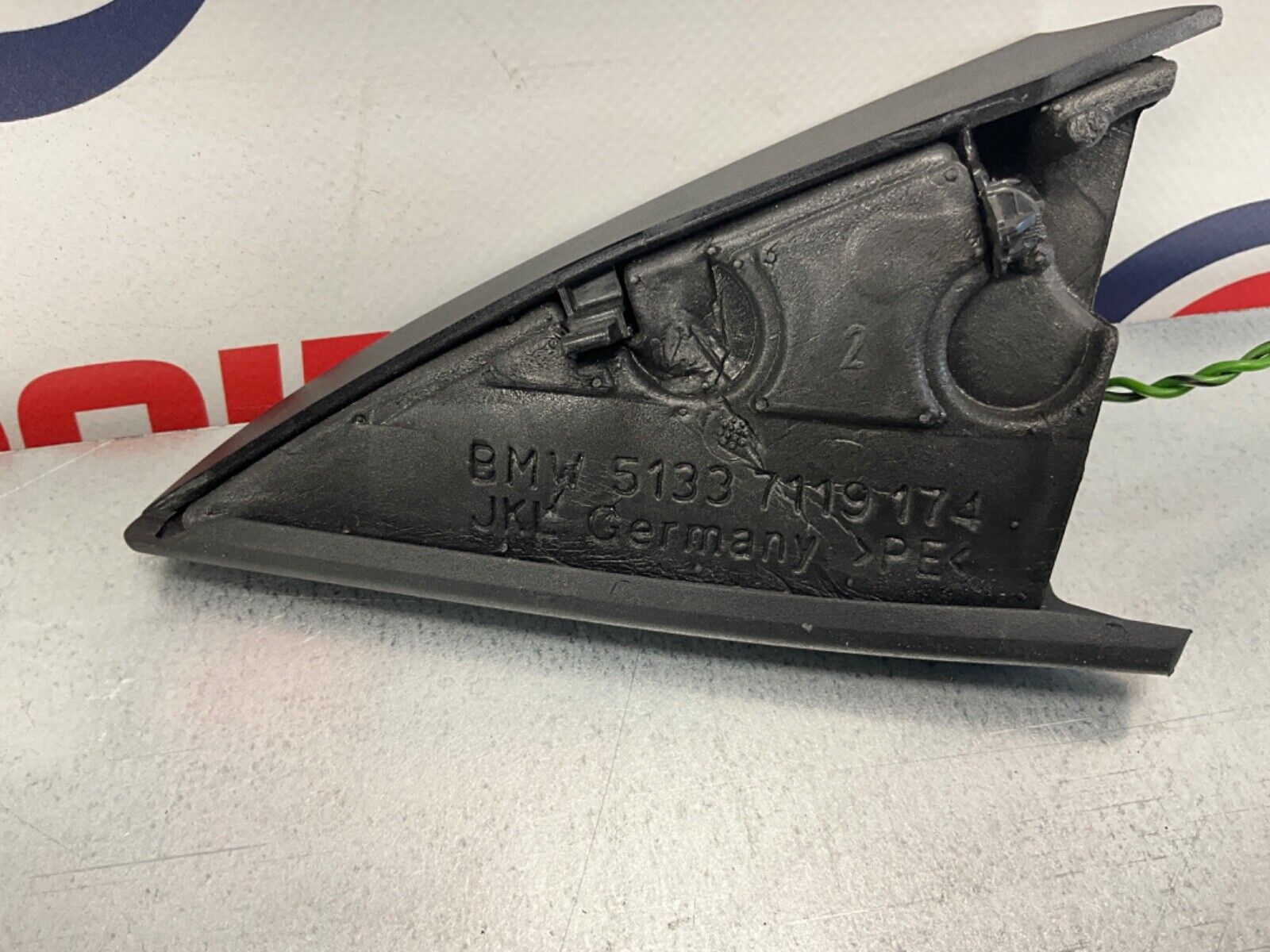 2009 BMW E92 335i Passenger Right Tweeter Speaker Cover Corner Trim OEM 15BGSEE - On Point Parts Inc