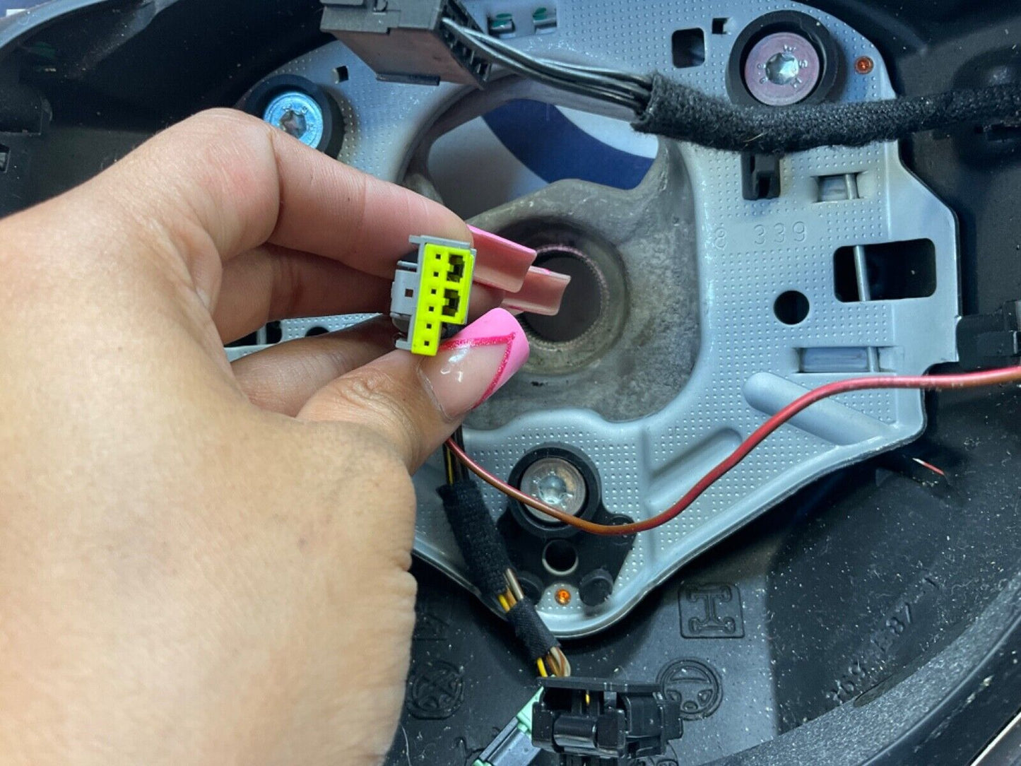 2009 BMW E92 335i Complete Steering Wheel with Switches OEM 15BGSEC - On Point Parts Inc