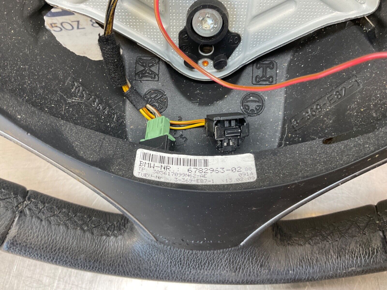 2009 BMW E92 335i Complete Steering Wheel with Switches OEM 15BGSEC - On Point Parts Inc
