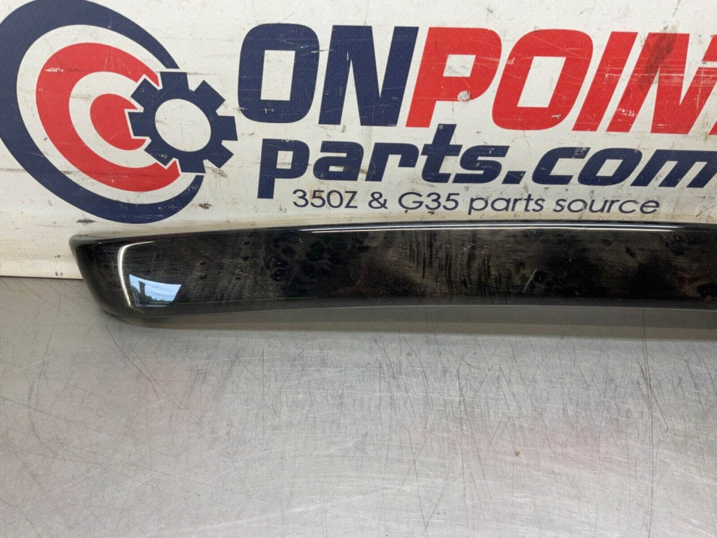 2009 BMW E92 335i Driver Rear Gray Poplar Wood Door Trim 6958249-A02 OEM 15BGSEA - On Point Parts Inc