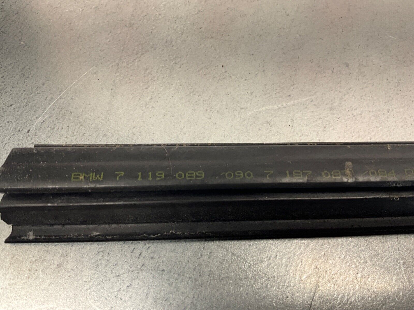 2009 BMW E92 335i Passenger Right Interior Window Weatherstip OEM 15BGSE7 - On Point Parts Inc