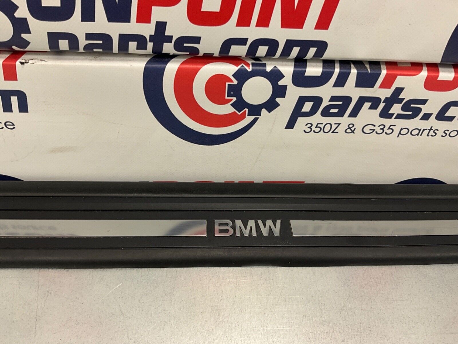 2009 BMW E92 335i Coupe Passenger Right Door Sill Kick Plate Trim OEM 15BGSE7 - On Point Parts Inc