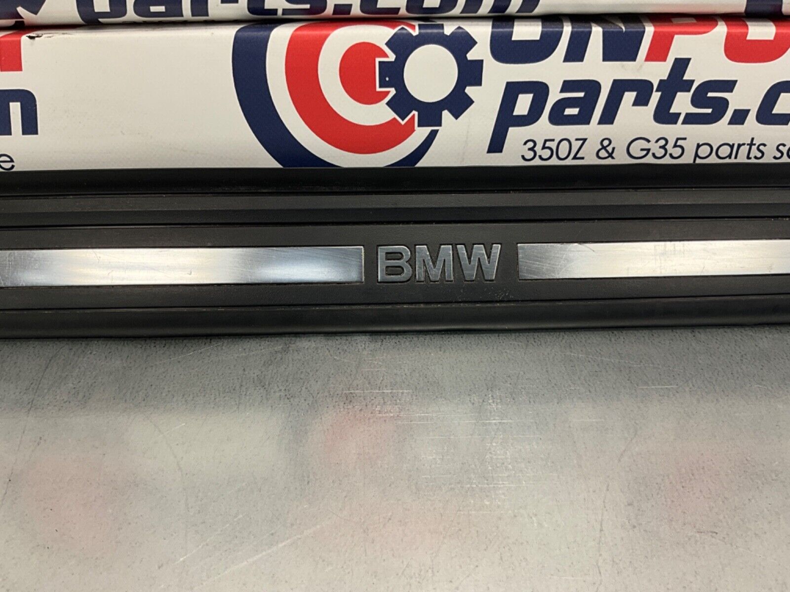 2009 BMW E92 335i Coupe Passenger Right Door Sill Kick Plate Trim OEM 15BGSE7 - On Point Parts Inc