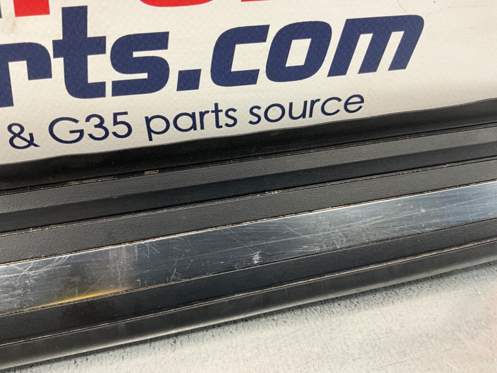 2009 BMW E92 335i Coupe Passenger Right Door Sill Kick Plate Trim OEM 15BGSE7 - On Point Parts Inc