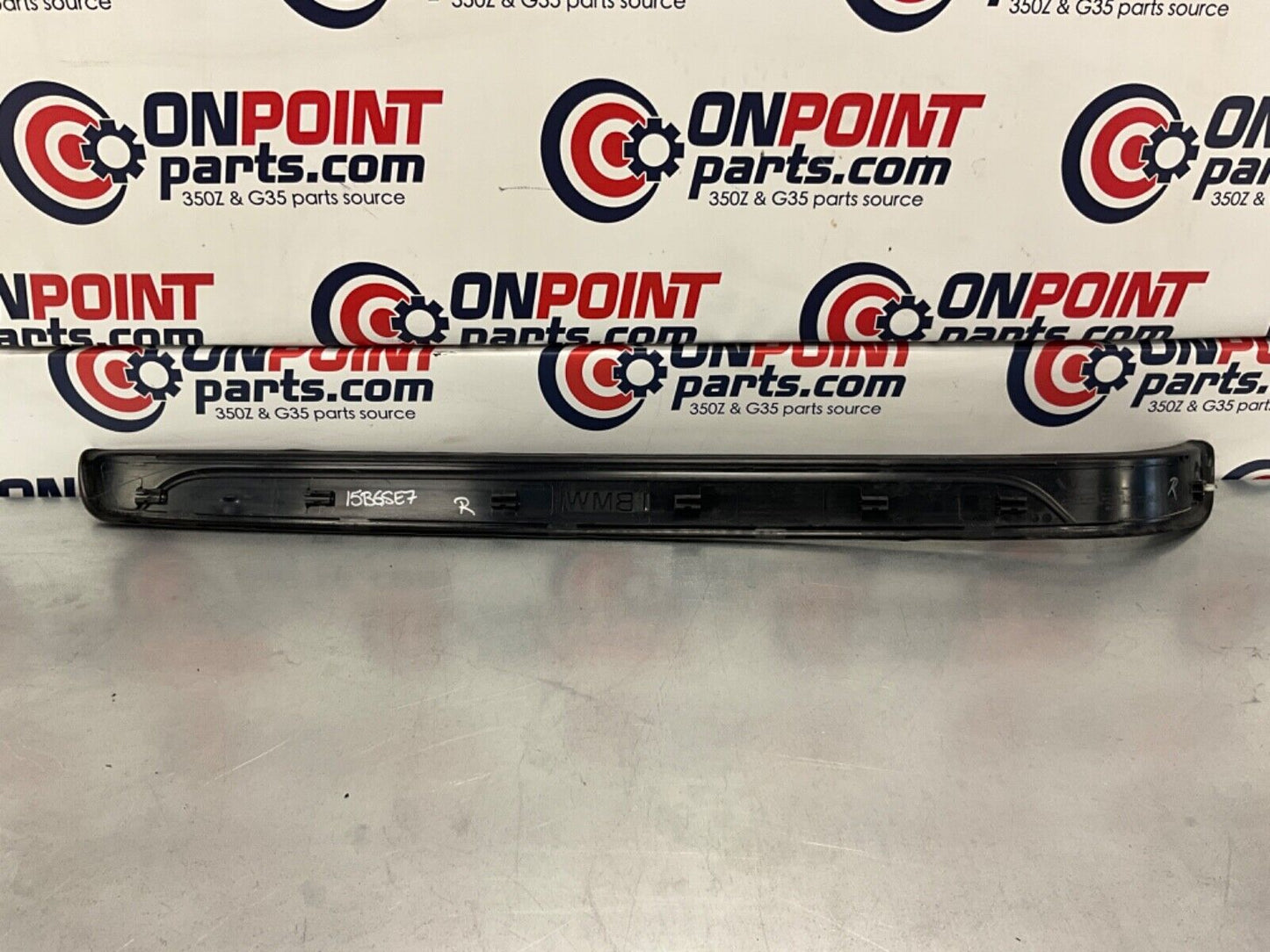 2009 BMW E92 335i Coupe Passenger Right Door Sill Kick Plate Trim OEM 15BGSE7 - On Point Parts Inc