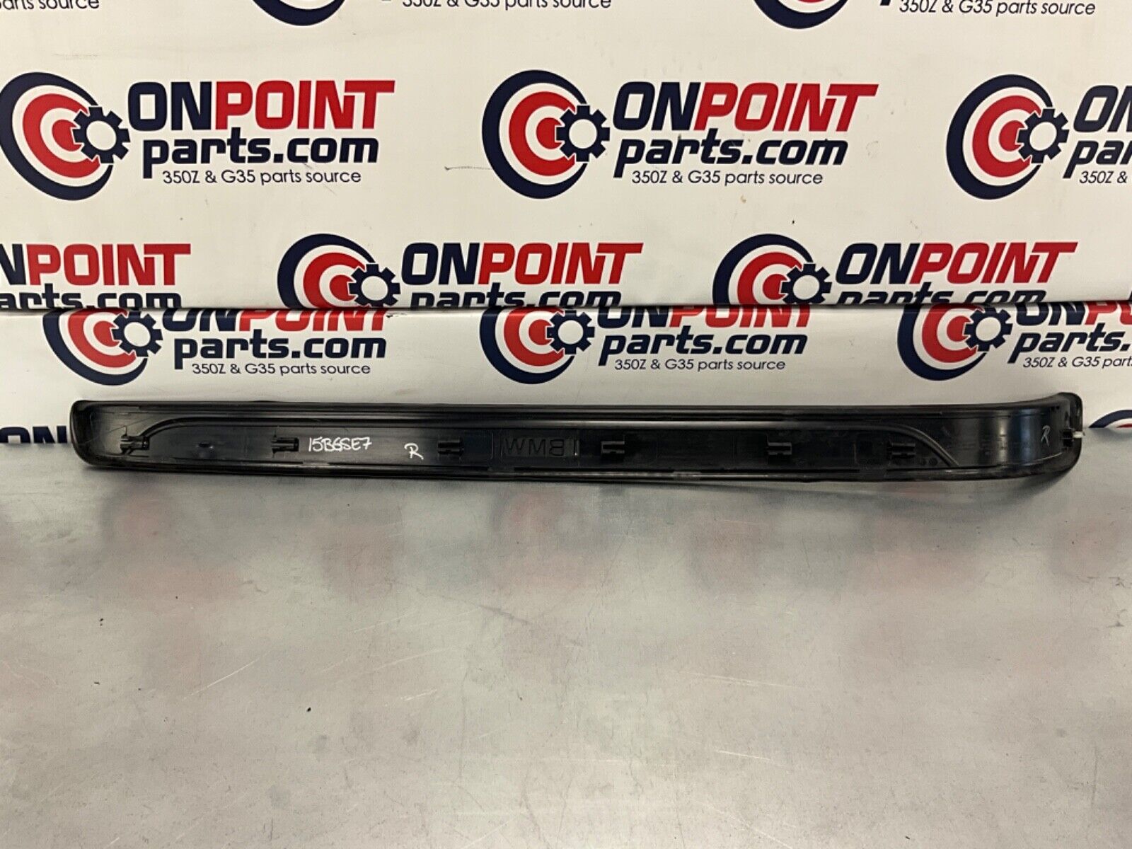 2009 BMW E92 335i Coupe Passenger Right Door Sill Kick Plate Trim OEM 15BGSE7 - On Point Parts Inc