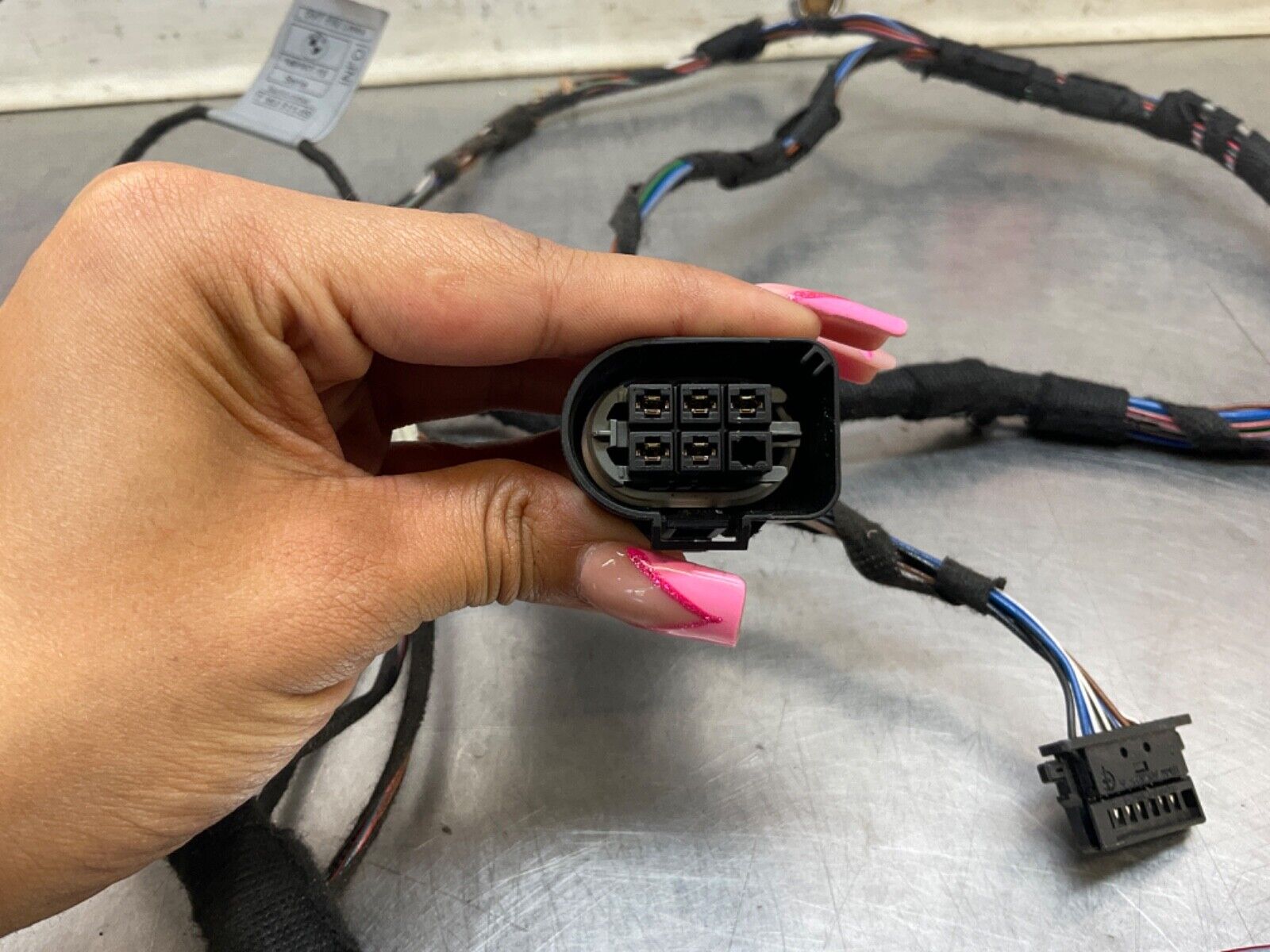 2009 BMW E92 335i Driver Left Front Door Wiring Harness  OEM 15BGSEA - On Point Parts Inc