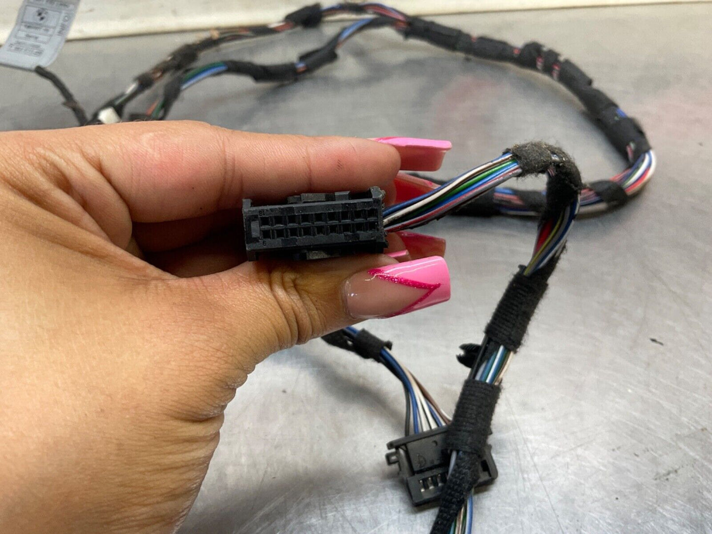 2009 BMW E92 335i Driver Left Front Door Wiring Harness  OEM 15BGSEA - On Point Parts Inc