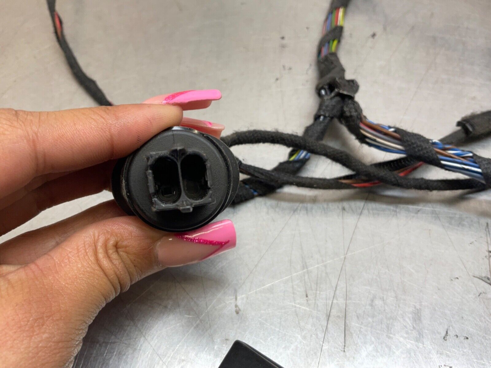 2009 BMW E92 335i Driver Left Front Door Wiring Harness  OEM 15BGSEA - On Point Parts Inc
