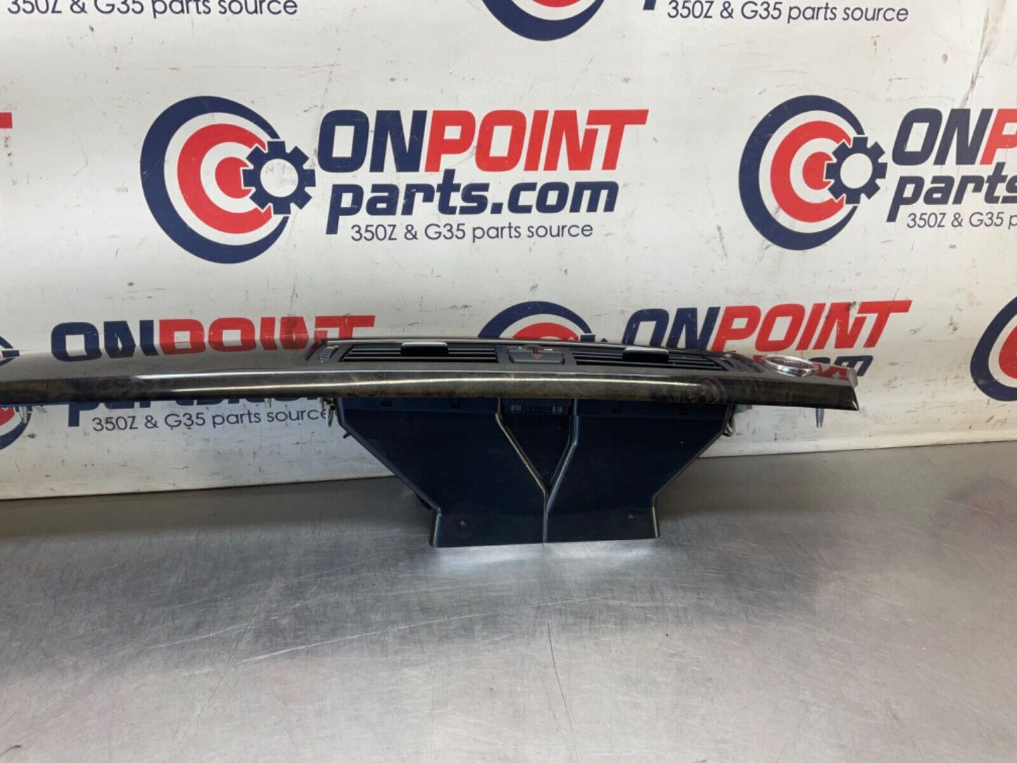 2009 BMW E92 335i Gray Poplar Grain Dash Trim with Switches Vents OEM 15BGSE8 - On Point Parts Inc