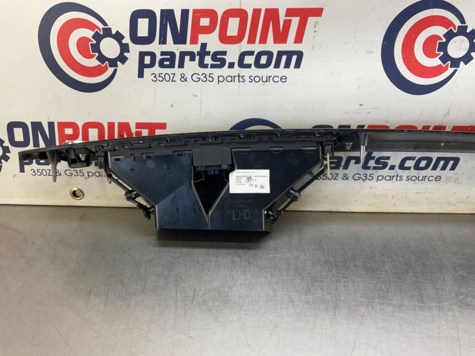 2009 BMW E92 335i Gray Poplar Grain Dash Trim with Switches Vents OEM 15BGSE8 - On Point Parts Inc