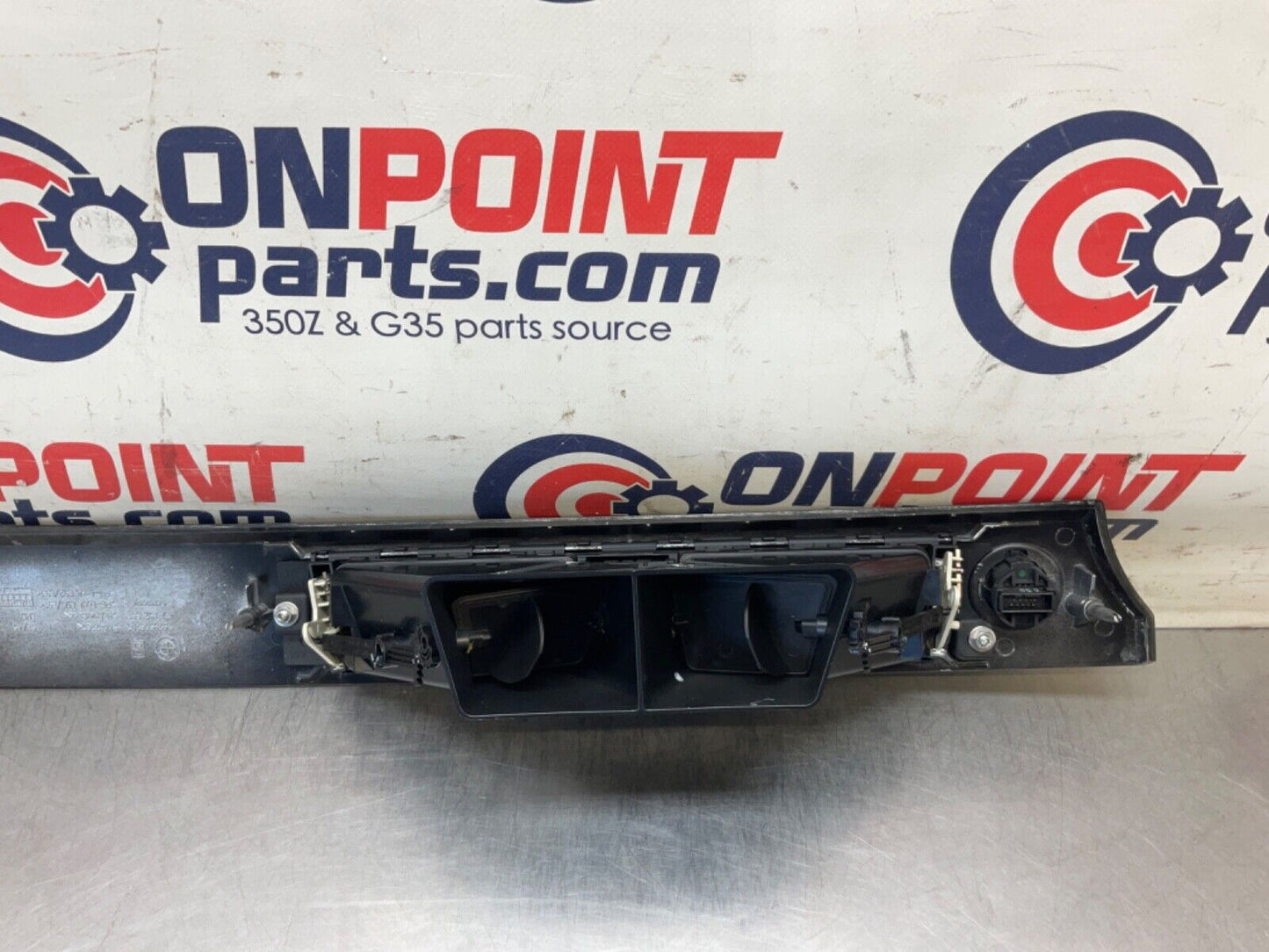 2009 BMW E92 335i Gray Poplar Grain Dash Trim with Switches Vents OEM 15BGSE8 - On Point Parts Inc
