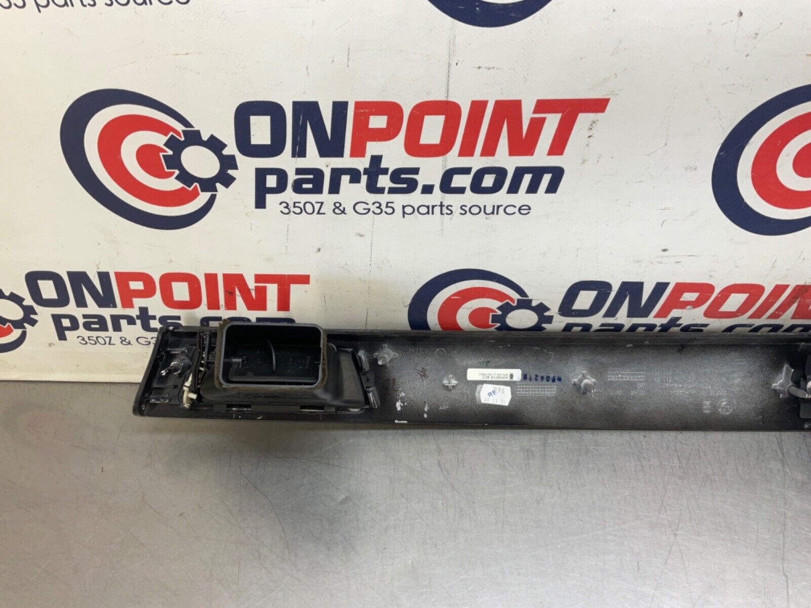 2009 BMW E92 335i Gray Poplar Grain Dash Trim with Switches Vents OEM 15BGSE8 - On Point Parts Inc
