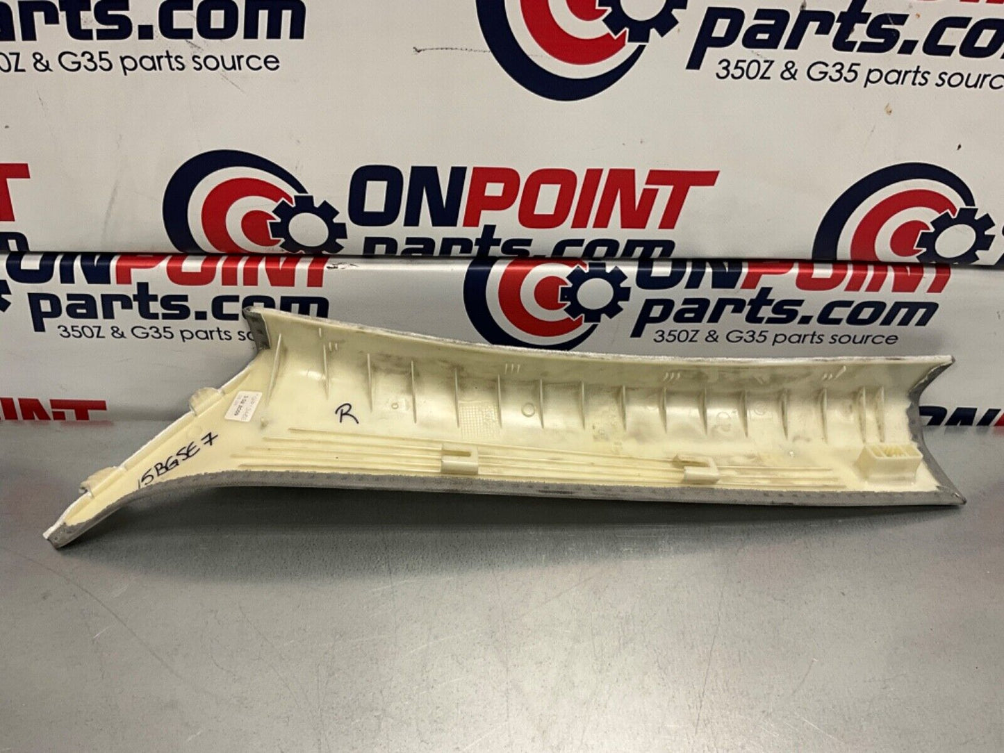 2009 BMW E92 335i Coupe Passenger Right Front Interior A Pillar Trim OEM 15BGSE7 - On Point Parts Inc