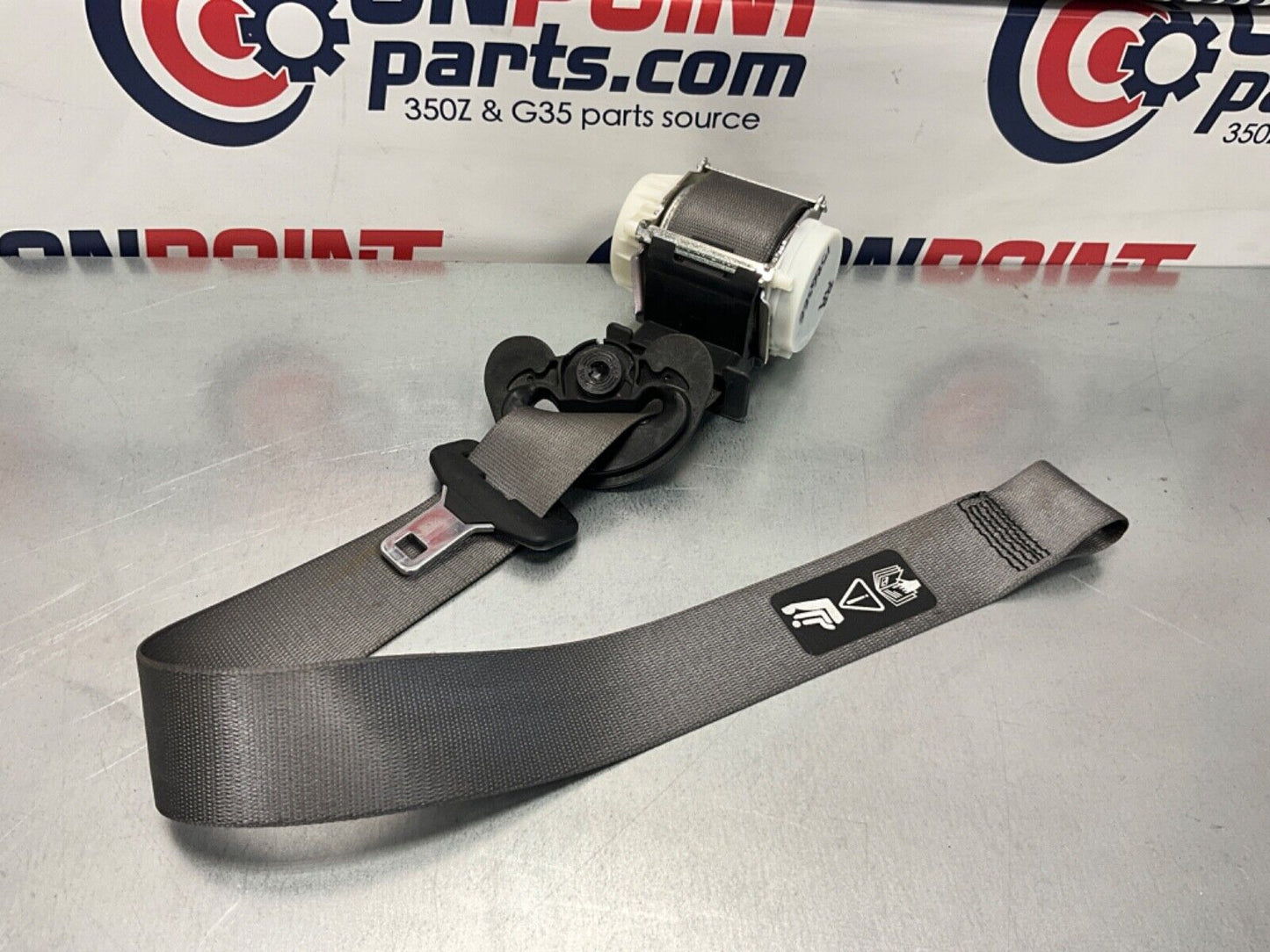2009 BMW E92 335i Passenger Right Rear Seatbelt Assembly OEM 15BGSEE - On Point Parts Inc