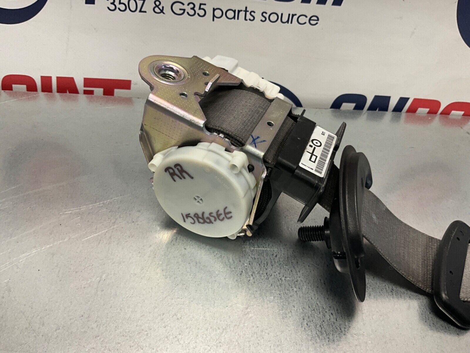 2009 BMW E92 335i Passenger Right Rear Seatbelt Assembly OEM 15BGSEE - On Point Parts Inc