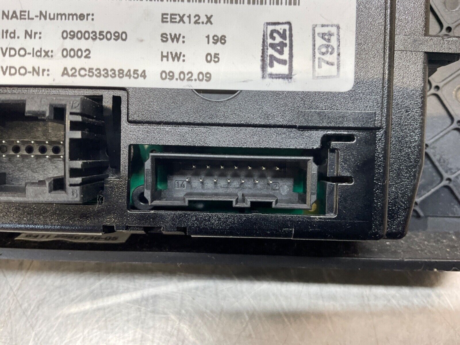 2009 BMW E92 335i AC Climate Control Switches OEM 15BGSEC - On Point Parts Inc