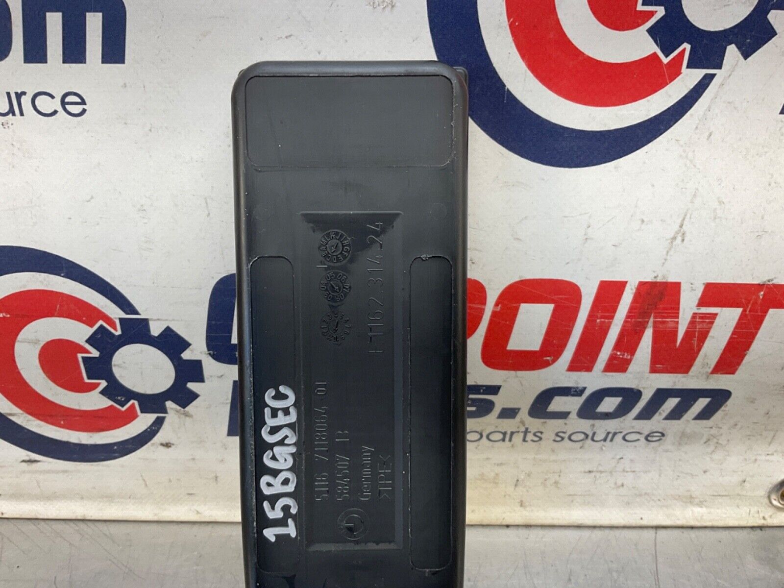 2009 BMW E92 335i Front Center Console Rubber Mat Insert OEM 15BGSEC - On Point Parts Inc