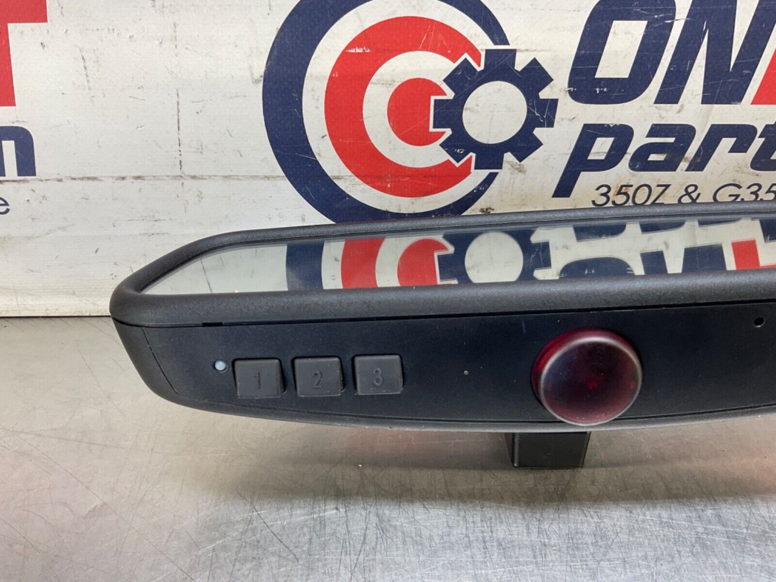 2009 BMW E92 335i Rear View Mirror with Compass and Home Link OEM 15BGSEC - On Point Parts Inc