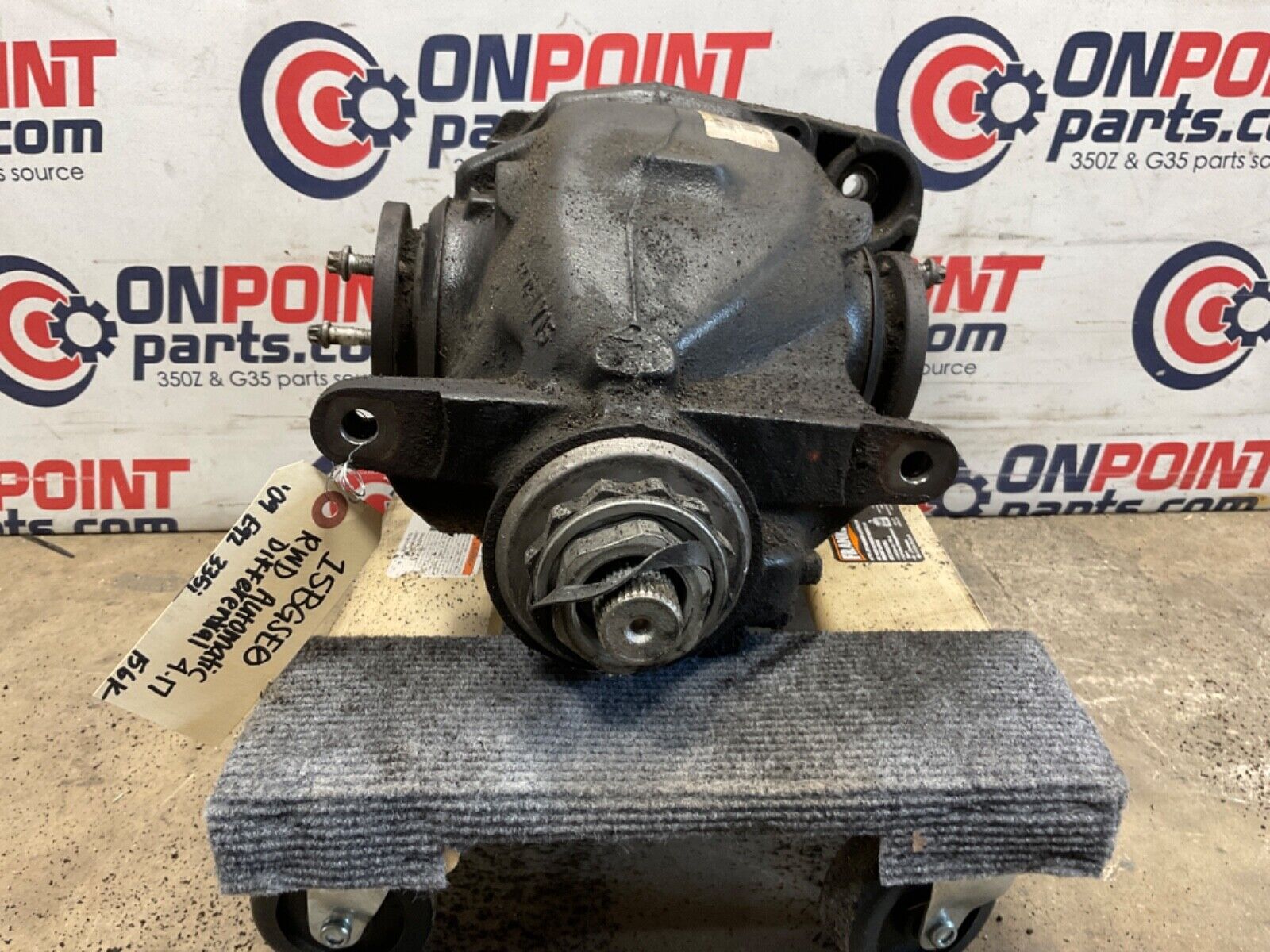 2009 BMW E92 335i RWD Automatic Differential 4.17 156k OEM 15BGSE0 - On Point Parts Inc