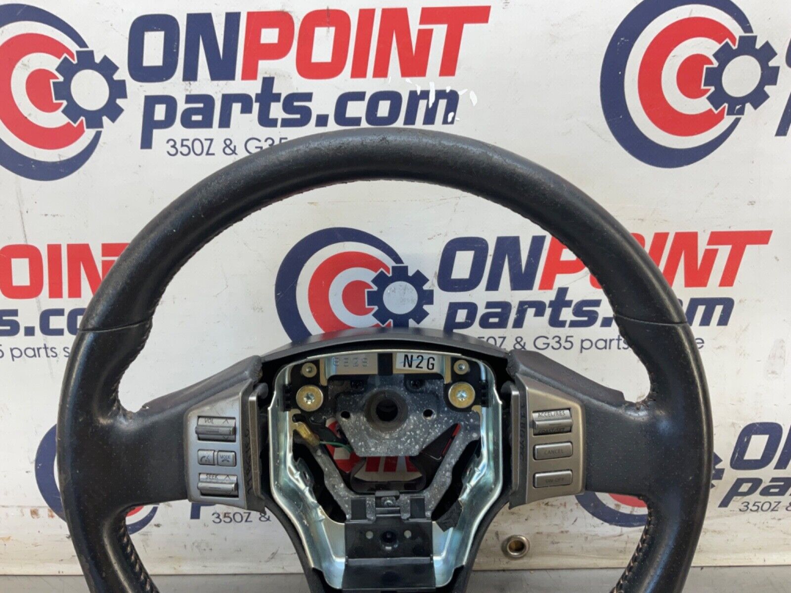 2007 Infiniti V35 G35 Complete Steering Wheel OEM 11BGYEC - On Point Parts Inc