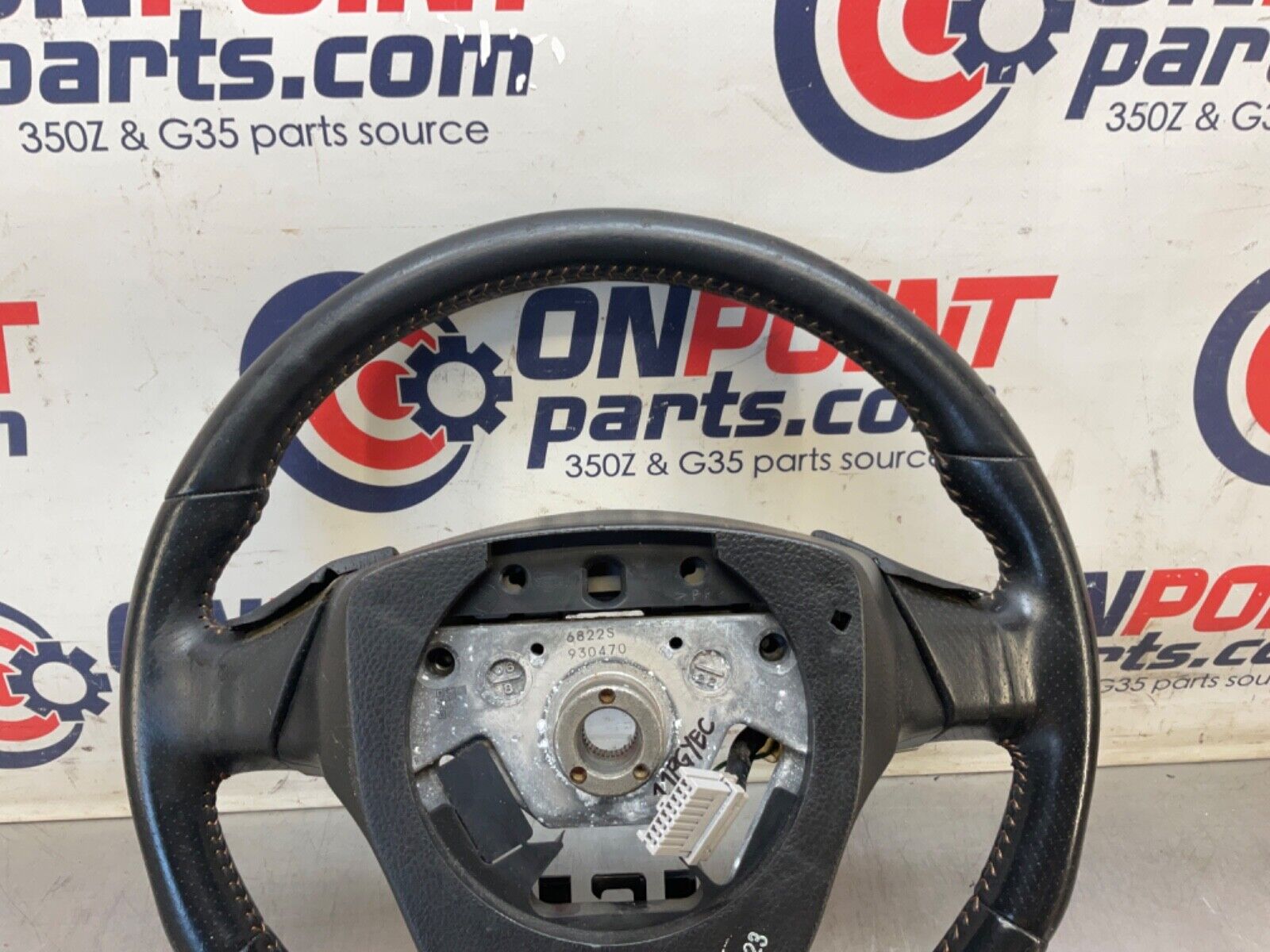 2007 Infiniti V35 G35 Complete Steering Wheel OEM 11BGYEC - On Point Parts Inc