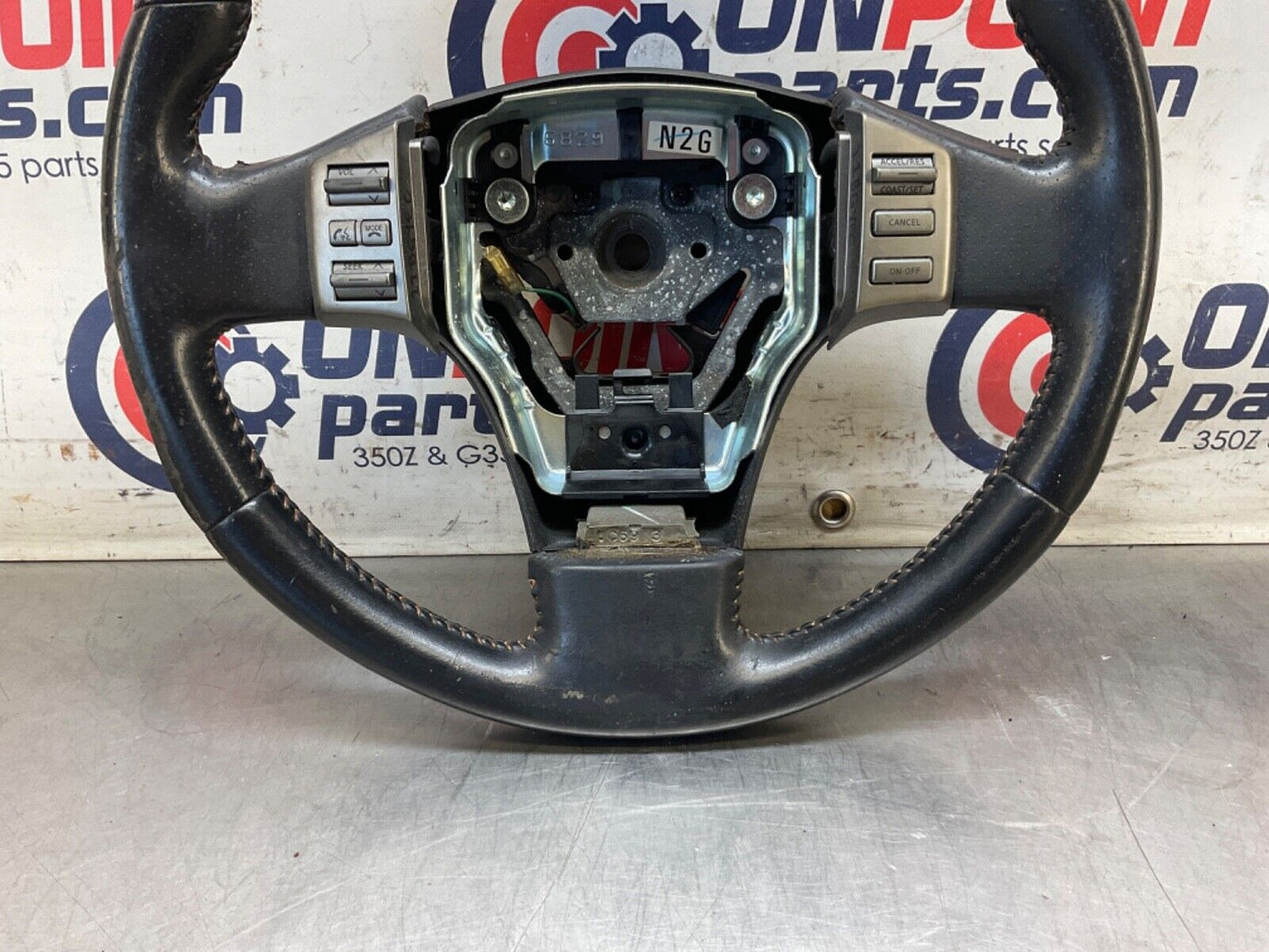2007 Infiniti V35 G35 Complete Steering Wheel OEM 11BGYEC - On Point Parts Inc