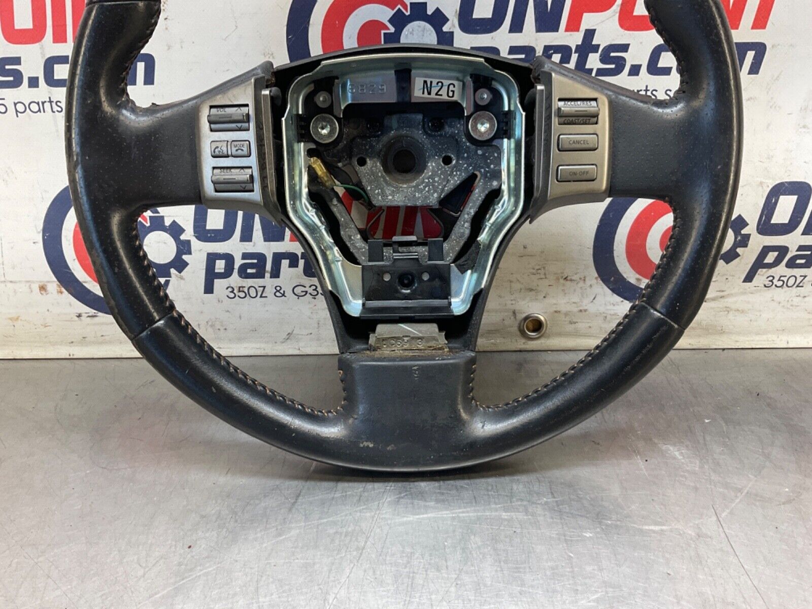 2007 Infiniti V35 G35 Complete Steering Wheel OEM 11BGYEC - On Point Parts Inc