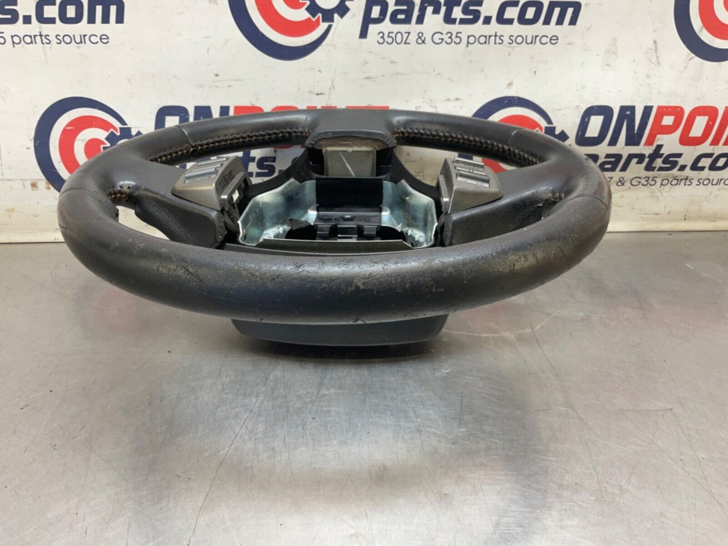 2007 Infiniti V35 G35 Complete Steering Wheel OEM 11BGYEC - On Point Parts Inc